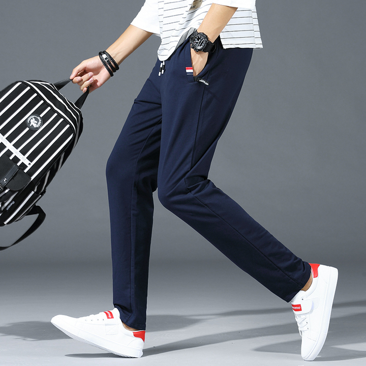 Lucky Men New arrival Men&apos;s Nine Pants Trend Sports Pants Men&apos;s Pants Harem Trousers