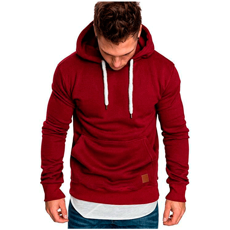Sport Suit Hooded Men Casual Cotton Sweatshirts Men's Casual Tracksuit Costume