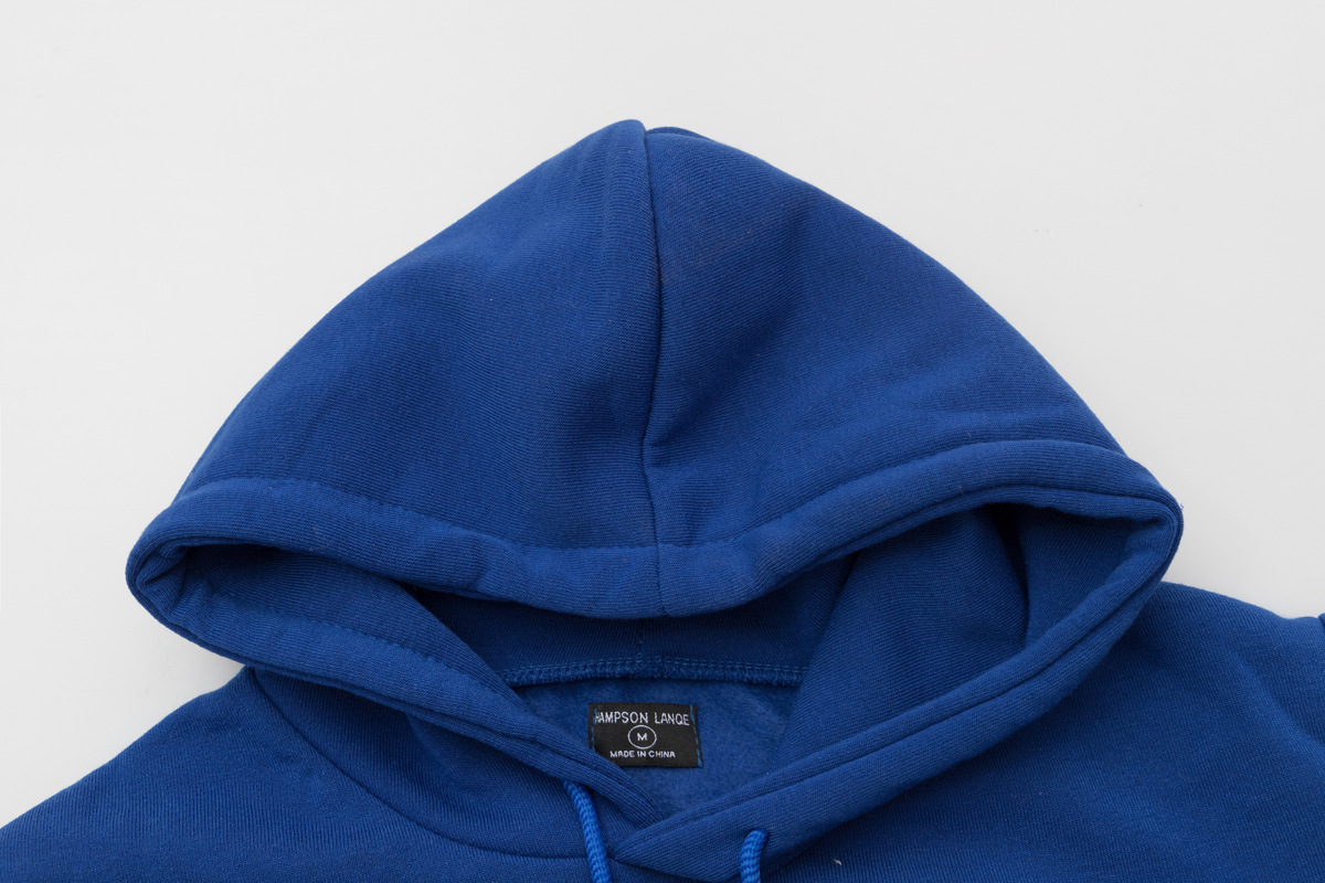 Plush sweater men&apos;s tide brand sports Japanese hoodie