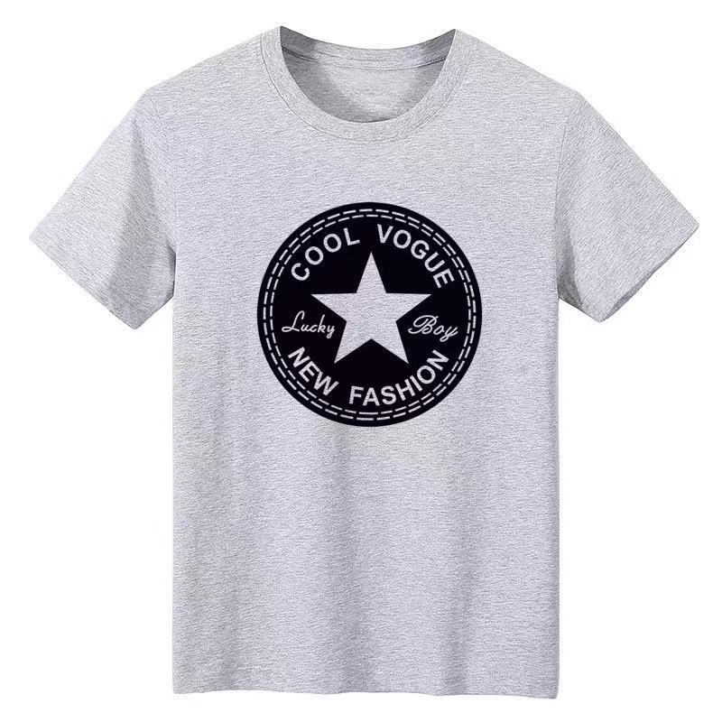 Clothes &gt; Men&apos;s Women&apos;s Clothes &gt;T-shirts &amp; Polos&gt; Popular summer men&apos;s short T-shirt  many prints