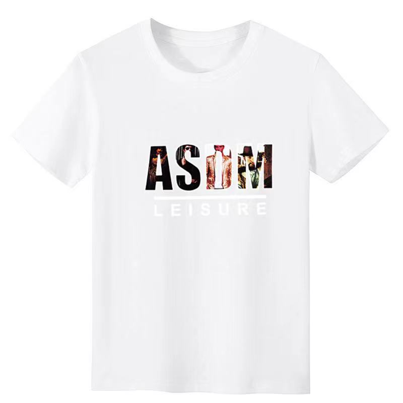 Clothes &gt; Men&apos;s Women&apos;s Clothes &gt;T-shirts &amp; Polos&gt; Popular summer men&apos;s short T-shirt  many prints