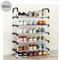 Jaza Keja 5 6 8 Layer Simple Shoe Rack Easy Assembled Economical Shoes Rack for Entryway Hallway Bedroom Living Room Back To College Essential