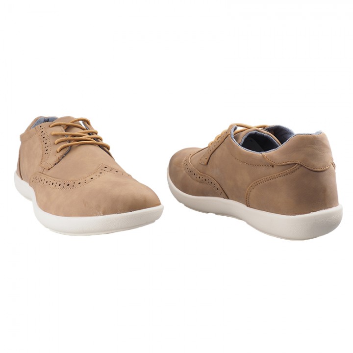 bata brown casual shoes for men