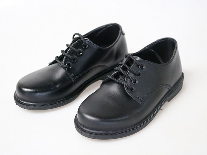 stylish black school shoes