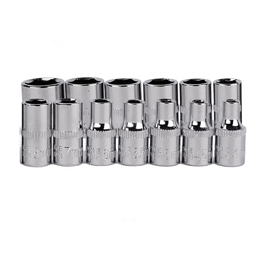 46 piece Set Wrench Batch Head Ratchet Pawl Socket Spanner Screwdriver