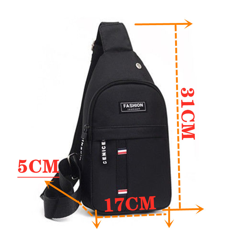 ​New Arrivals Men Fashion Multifunction Shoulder Bag Crossbody Bag On Shoulder Sling Bag Pack Messenger Pack Chest Bag For Male