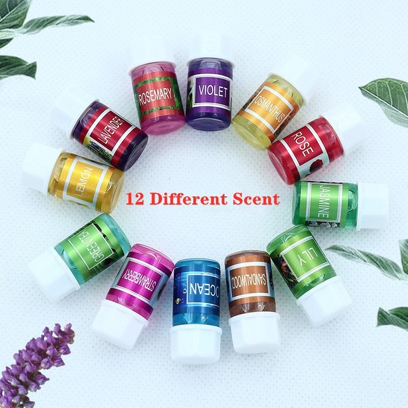 New Arrivals 12PCS Room Water Soluble Humidifier Special Aromatherapy Plant Essential Oil SPA Beauty Air Purification​