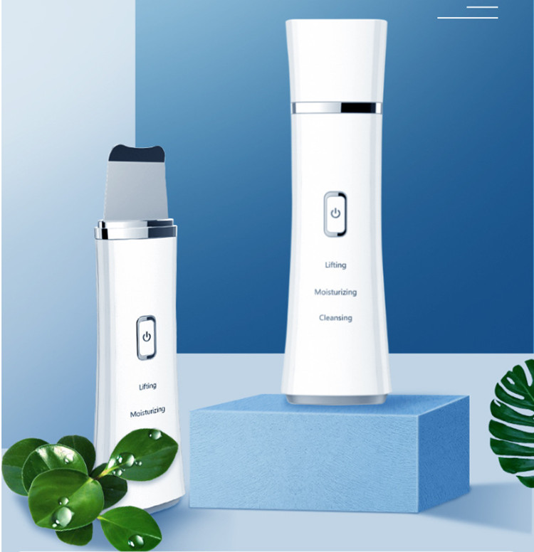 Ultrasonic Scrubber for Face Skin  Face Exfoliator Cleaner -Blackhead Acne Removal Deeply Clean