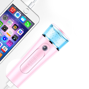 Beauty Steaming Face Meter USB Charging Portable Nano Spray Facial Humidifier Cold Spray