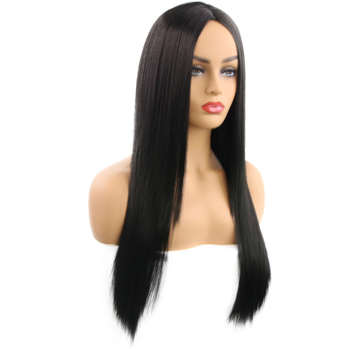 6 Colors Long Hair Wig Female&apos;s Wigs Synthetic Wigs Women&apos;s Wigs