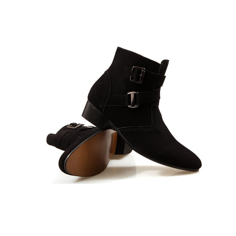 Promotion Price Amazing Buy Fashion Men&apos;s PU Boots British Style Warm Men&apos;s Martin Boots