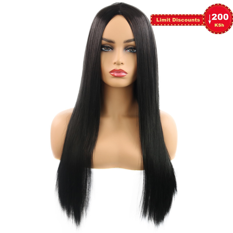 6 Colors Long Hair Wig Female&apos;s Wigs Synthetic Wigs Women&apos;s Wigs