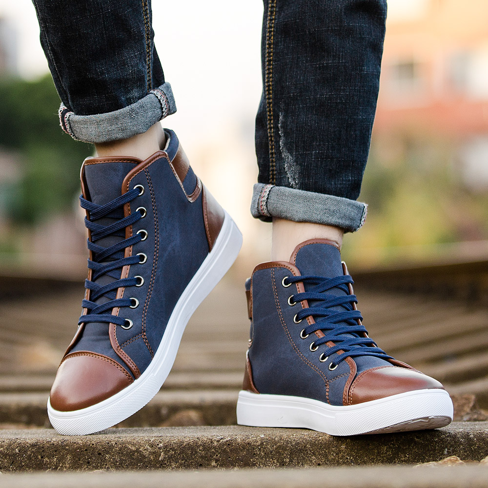Amazing Purchase Limit Promotion High-Upper Men&apos;s Leisure Shoes Men&apos;s Martin Boots
