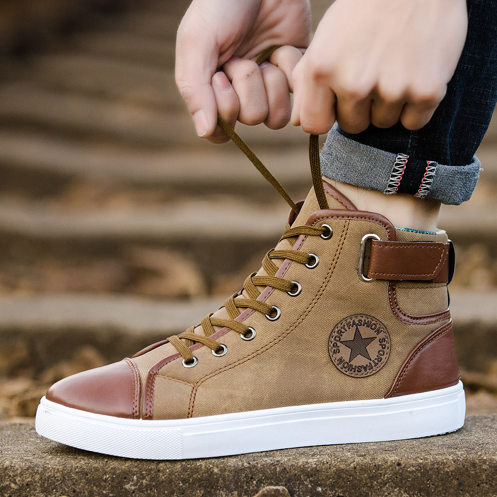 Amazing Purchase Limit Promotion High-Upper Men&apos;s Leisure Shoes Men&apos;s Martin Boots
