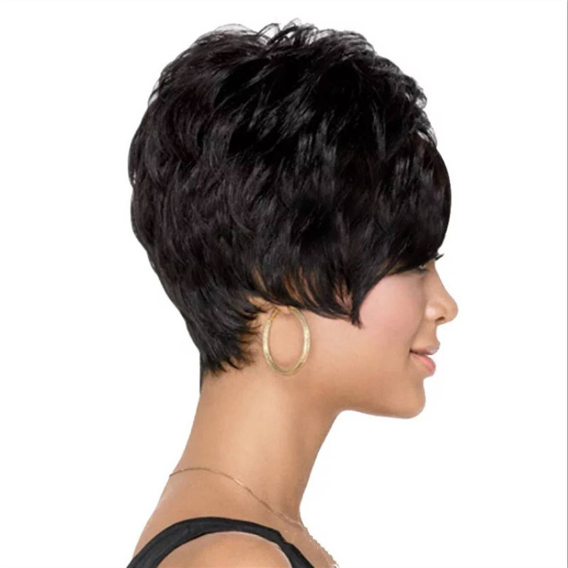 Flash Sale Limit Lower Price African Fashion Wig Women&apos;s Short Curly Hair Wigs