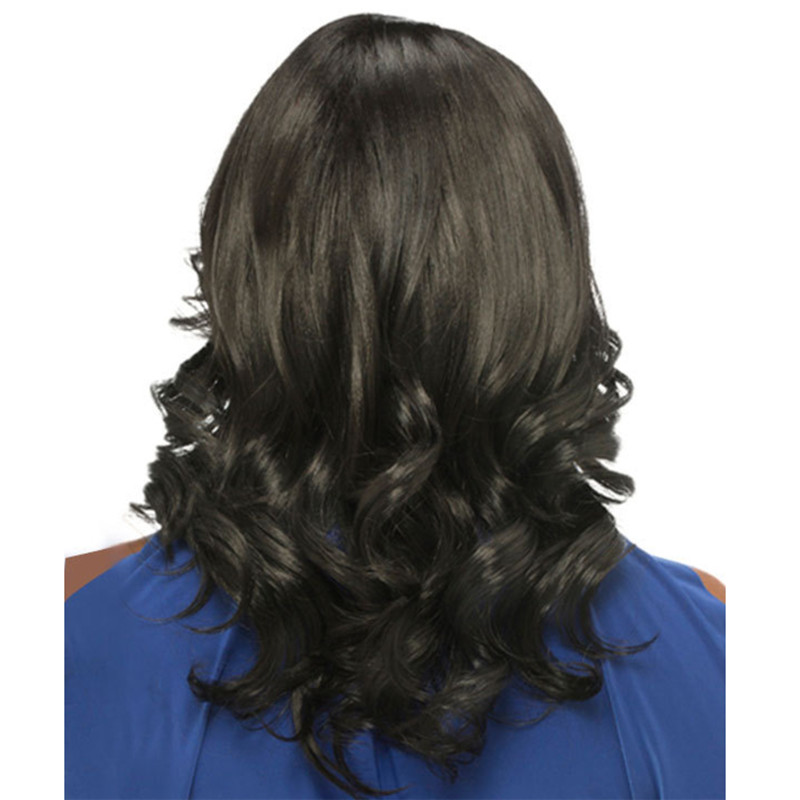 Crazy order flash price 3 hours long curly black wigs high temperature silk wig