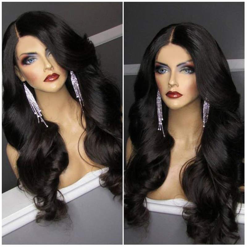 Crazy Price Hot Selling High Temperature Silk Artificial Wigs in Africa