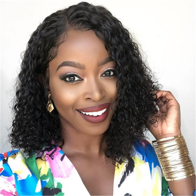 African New Fashion Hot Selling Ladies Curly Hair Wig High Temperature Silk Wigs