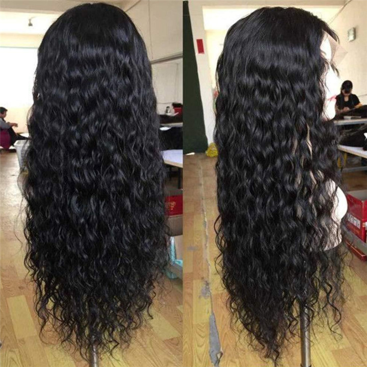 Hot selling crazy flash price popular African black synthetic roll hair wig