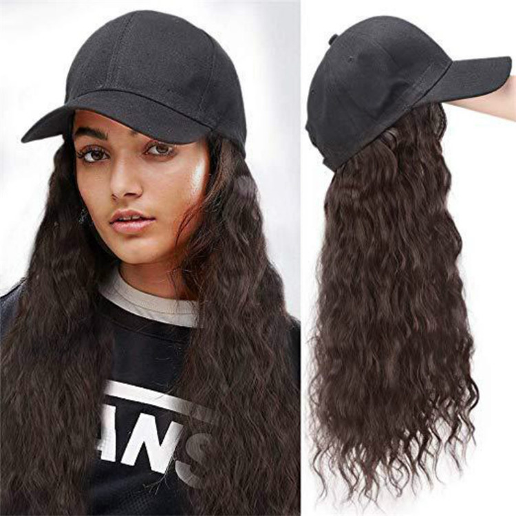 New fashion crazy buy flash price ladies' long hair hats wigs
