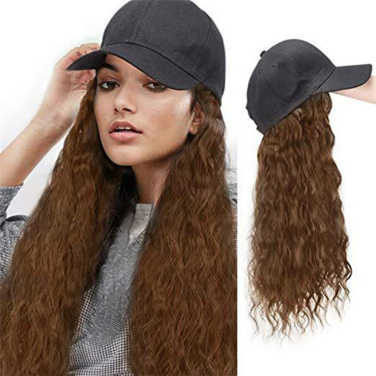 New fashion crazy buy flash price ladies' long hair hats wigs