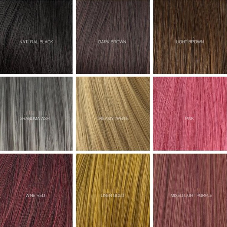 Fashion students' ladies' Bobo style hair high temperature silk short straight hair wigs