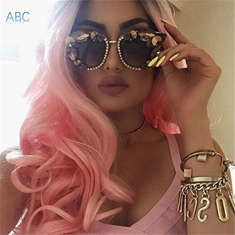 2021 New fashion 5 colors changing color long curly hair headgear big wavy wigs