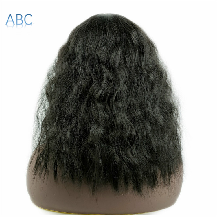 2021 New coming fashion small curly hair wigs chemical fiber fluffy natural short curly hair wig