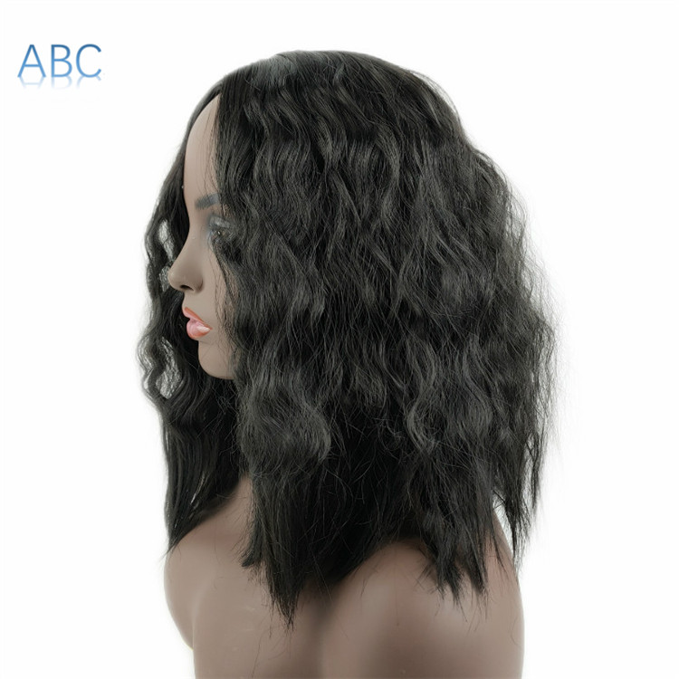 2021 New coming fashion small curly hair wigs chemical fiber fluffy natural short curly hair wig
