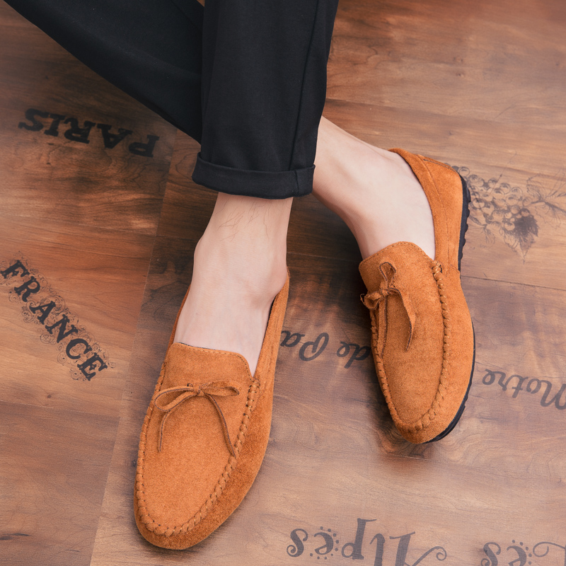 Summer Style Soft Moccasins Men Loafers High Quality Genuine Leather Shoes Men Flats  Driving Shoes