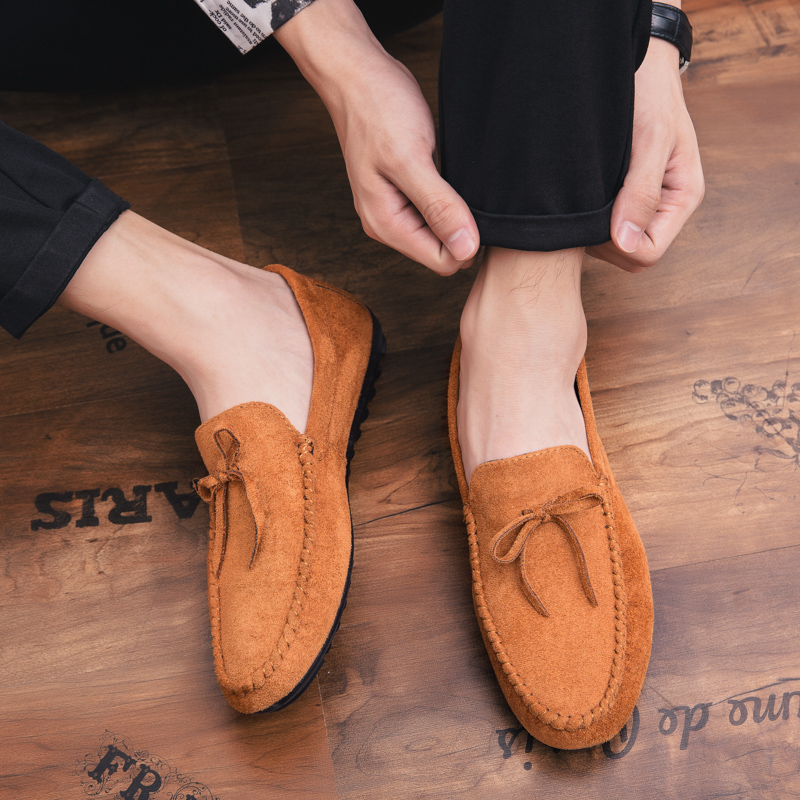 Summer Style Soft Moccasins Men Loafers High Quality Genuine Leather Shoes Men Flats  Driving Shoes