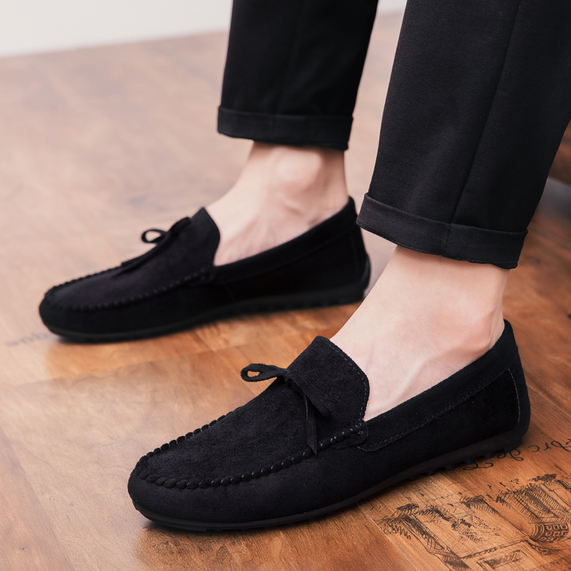 Summer Style Soft Moccasins Men Loafers High Quality Genuine Leather Shoes Men Flats  Driving Shoes