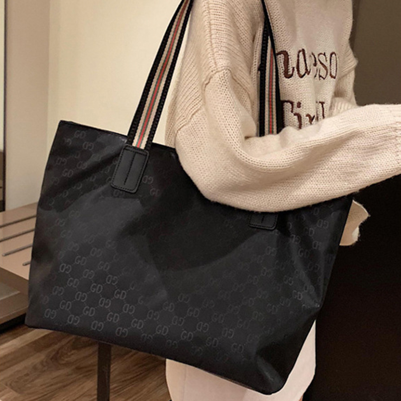 Real big bag Fashion Printed Oxford Large Capacity Shoulder Tote Bag