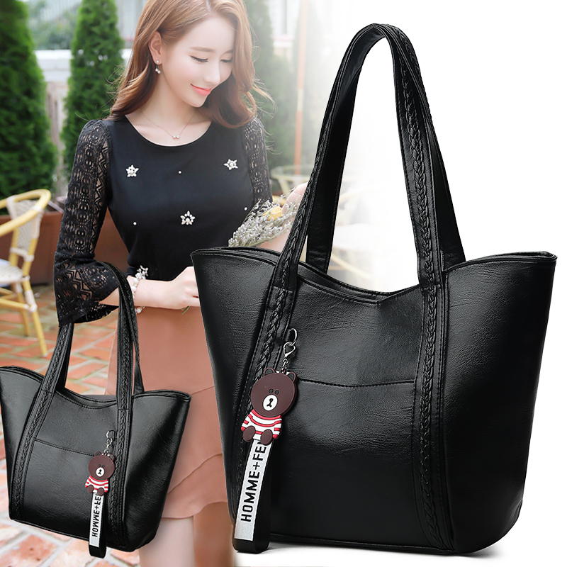 New Fashion PU Leather Seiko Making Large Capacity Women&apos;s Bag