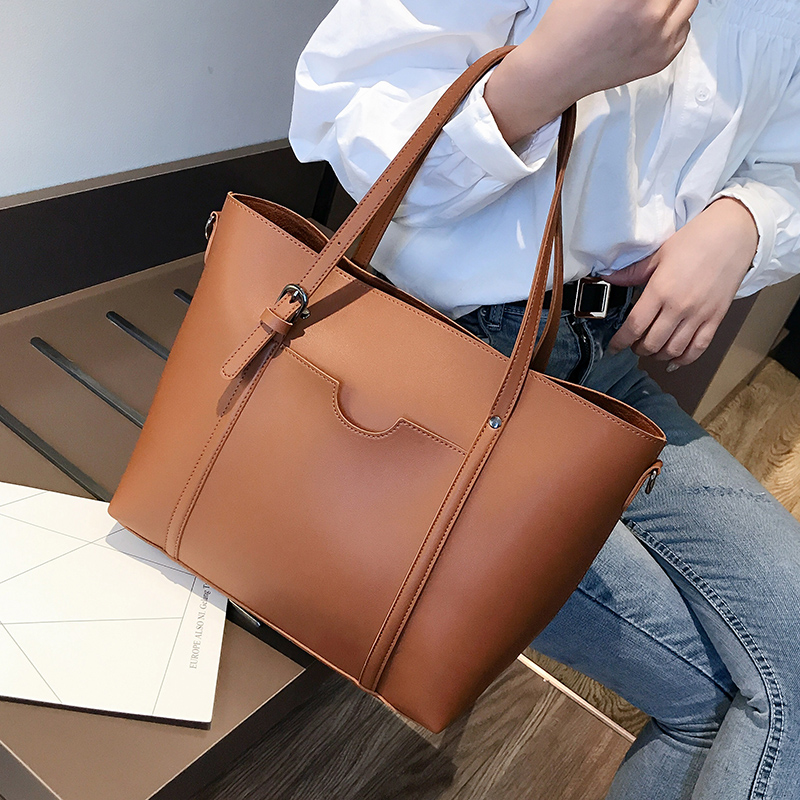 LARAINE Brand Large Capacity PU Leather Handbags for Ladies single shoulder Handbag