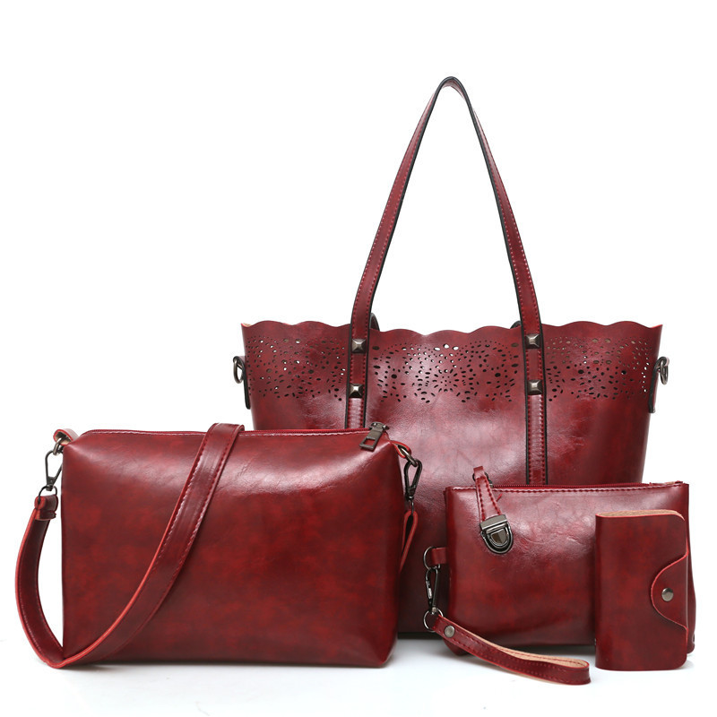 LARAINE 4Pcs/Set High-quality Handbags for Women Commuter  Bag
