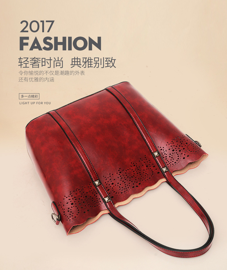 LARAINE 4Pcs/Set High-quality Handbags for Women Commuter  Bag