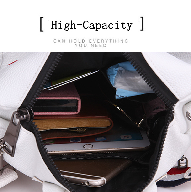 LARAINE Backpacks for Ladies PU Leather Portable Waterproof