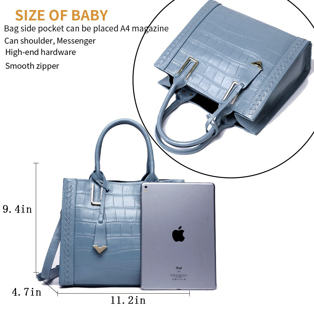 LARAINE Cow Leather Handbags for Ladies