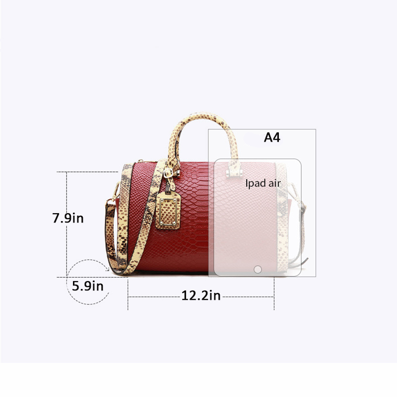 LARAINE Brand Cow Leather Handbags for Ladies Shoulder Bags