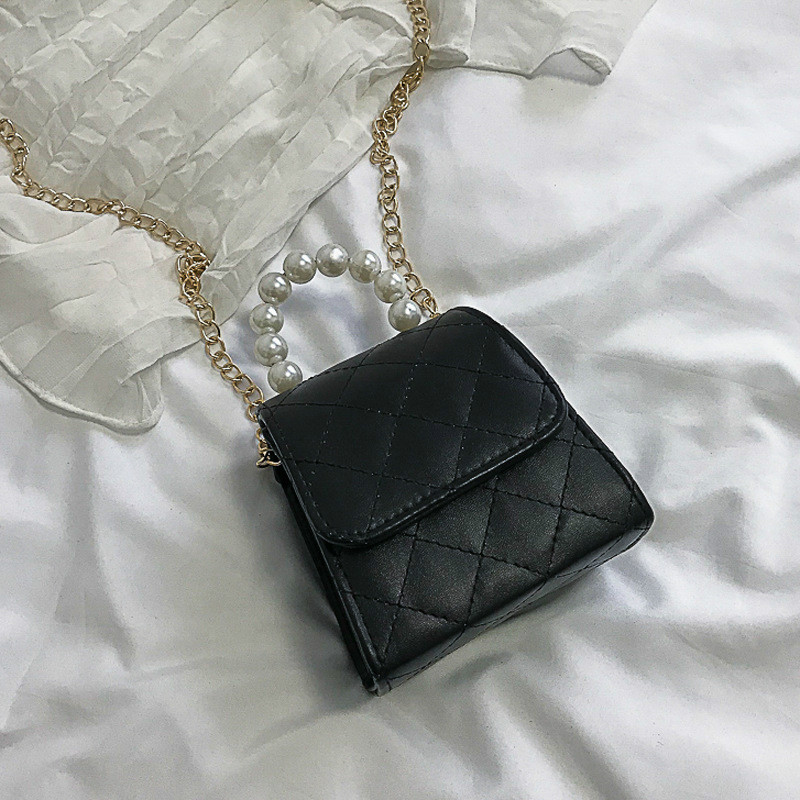 Embroidered thread chain small bag fashion portable small messenger single shoulder