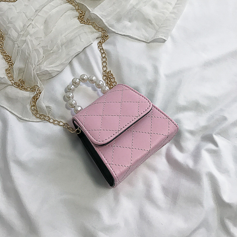 Embroidered thread chain small bag fashion portable small messenger single shoulder