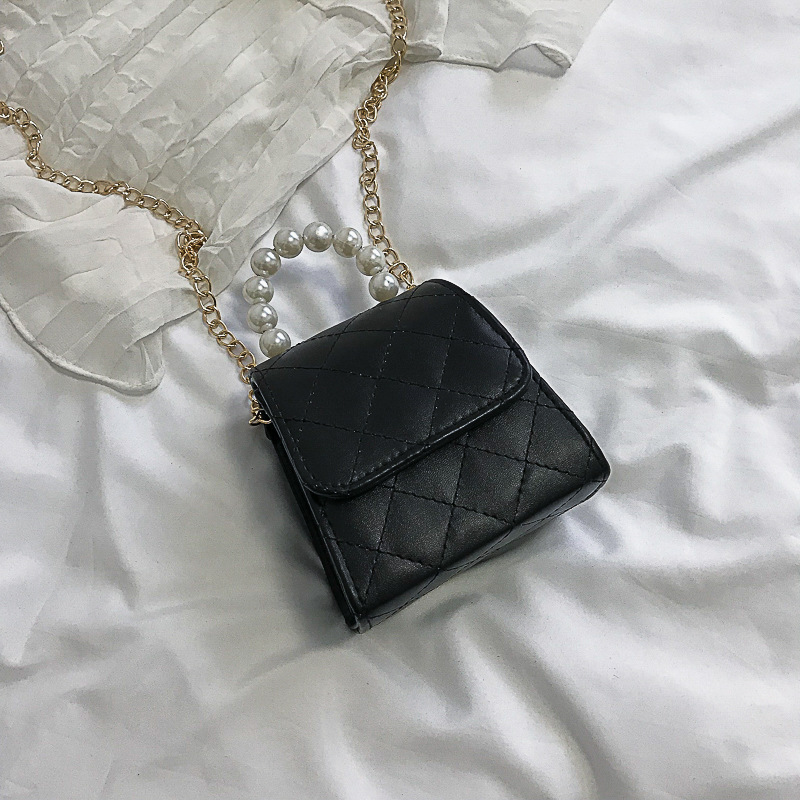 Embroidered thread chain small bag fashion portable small messenger single shoulder