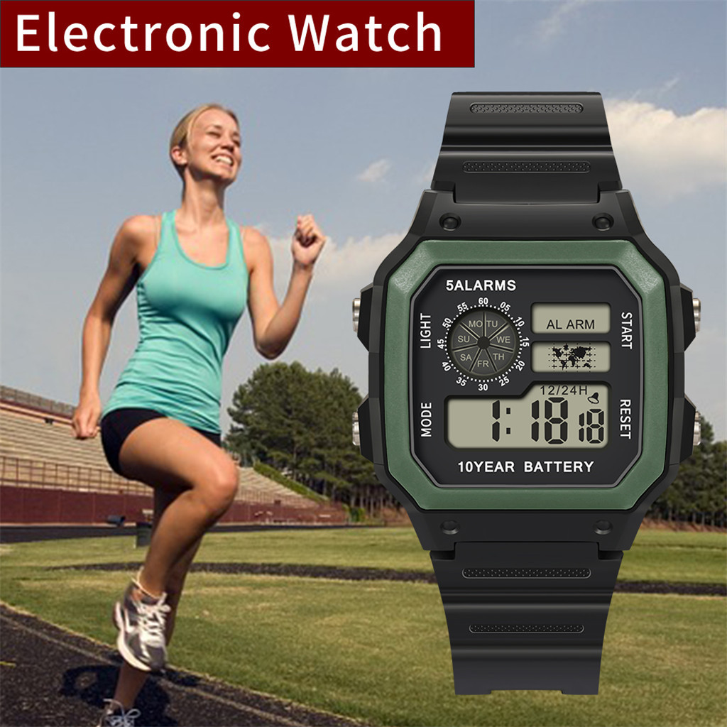 Waterproof Wrist Watch Luxury Fashion High-End Multi-Function Military 30M Sports LED Waterproof