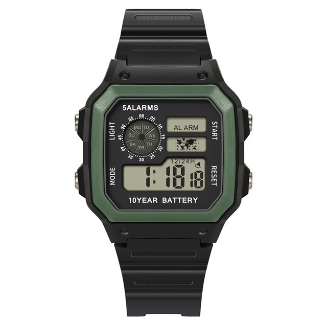 Waterproof Wrist Watch Luxury Fashion High-End Multi-Function Military 30M Sports LED Waterproof