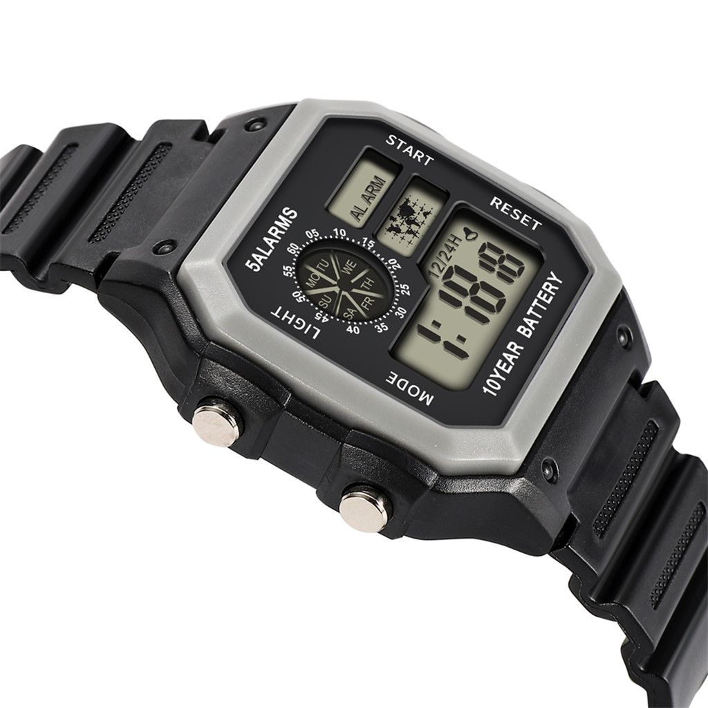 Waterproof Wrist Watch Luxury Fashion High-End Multi-Function Military 30M Sports LED Waterproof
