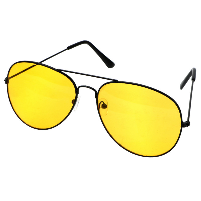 Anti-glare Car Drivers Night Vision Goggles Driving Glasses Copper Alloy Sunglasses