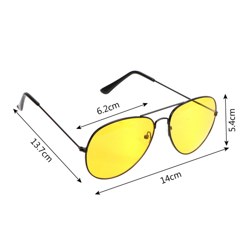 Anti-glare Car Drivers Night Vision Goggles Driving Glasses Copper Alloy Sunglasses