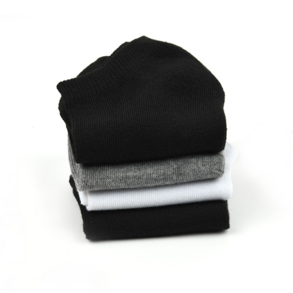 10 Pairs Women  Breathable Sports socks Solid Color Boat Comfortable Cotton Ankle Socks