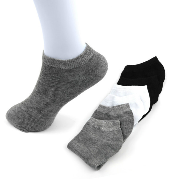 10 Pairs Women  Breathable Sports socks Solid Color Boat Comfortable Cotton Ankle Socks